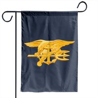 Navy Seals Badge Garden Flags