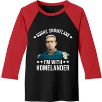 Sorry Snowflake I'm With Homelander Baseball Tees