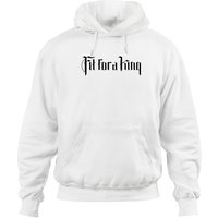 Fit Day For A King Hoodies