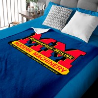 Minneapolis Moline Farm Engine Birthday Christmas Baby Blankets