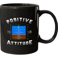 Positive Attitude Aviation Pilot Primary Flight Mugs
