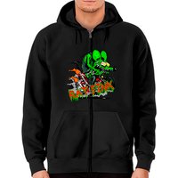 Rat Fink Zip Hoodies
