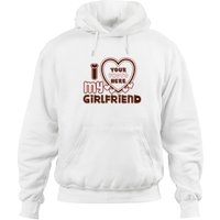 I Love My Girlfriend For Mens Boy Hoodies