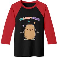 Happy Potato - Potato - Baseball Tees