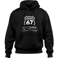 1967 Mercury Cougar Front Grill View With Highway Hoodies
