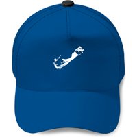 Bermuda Plain Map Baseball Caps