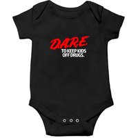 D.a.r.e. (dare) Vintage 90's Logo Onesie Onesies
