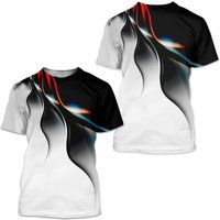 Men T-shirt 3d Print Graphic Geometric 3d Holiday Tops Streetwear