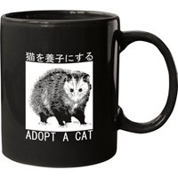 Adopt A Cat Possum Japanese - Opossum - Mugs