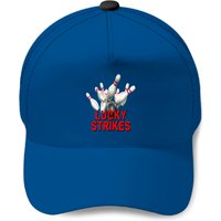 Bowling Team Lucky Strikes Baseball Caps