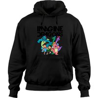 Imagine Dragons Tee, Dragon Tales, Funny Edgy Meme Band Hoodies