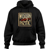 Western Pacific Route - Railroad - Hoodies