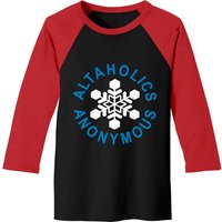 Altaholics Anonymous Baseball Tees