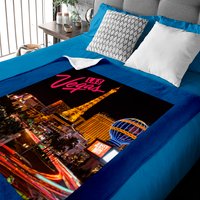 Las Vegas Baby Blanket Vegas Strip Night Life Souvenir And Gifts Baby Blankets