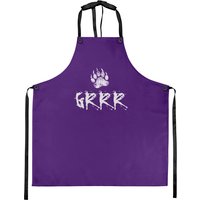 Gay Bear Pride Distressed Bear Paw Grrr Sleeveless Aprons