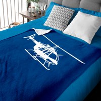 Bell 206 Jetranger Helicopter Baby Blanket Baby Blankets
