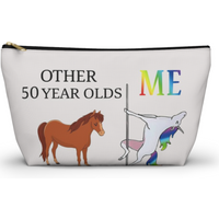 Other 50 Year Olds Me Unicorn Makeup Bag 50 And Fabulous