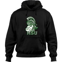 Vintage Michigan "sparty" Spartan Mascot - Spartans - Hoodies