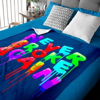 Never Broke Again Colorful Baby Blanketn Baby Blankets
