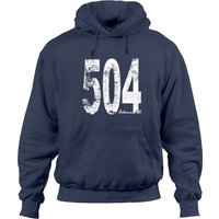 Vintage New Orleans Area Code 504 Hoodies
