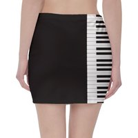 Piano Keyboard Mini Skirt
