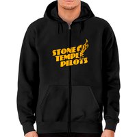 Stone Temple Pilots Tire Wings Zip Hoodies
