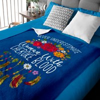 Cherokee Native American Women Baby Blankets