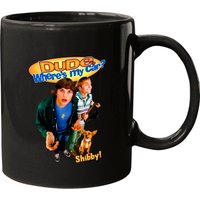 Vintage Rare Dude Wheres My Car Movie Mug Comedy The Mask Rounders