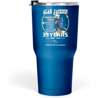 Alan Jackson Last Call One More For The Road Tour 2022 Tumblers 30 Oz
