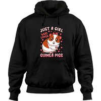 Pig Just A Girl Who Loves Guinea Hoodies