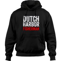 Bering Sea Fisherman Second To None Dutch Harbor Alaska Ak Pullover Hoodie