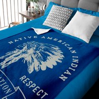 Native American Indian Pride Respect Design Pullover Baby Blankets