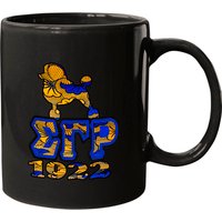 Sigma Gamma Rho African Print With Poodle And 1922 - Sigma Gamma Rho Gifts - Mugs