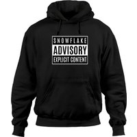 Kid Rock Snowflake Advisory Explicit Content Hoodies