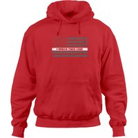 Correctional Officer Flag Hoodie