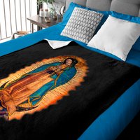 Womens Our Lady Of Guadalupe Catholic Mary Image Baby Blankets