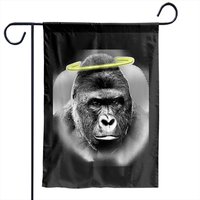 Harambe Gorilla Garden Flags