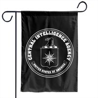 Cia Central Intelligence Agency Usa Garden Flags