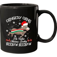 Dominick The Christmas Donkey Italian Donkey Christmas Gifts Mugs
