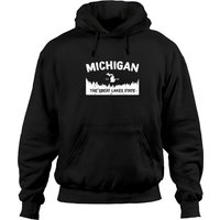 Michigan, The Great Lakes State - Michigan - Hoodies