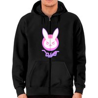 Dva Logo - Overwatch - Zip Hoodies