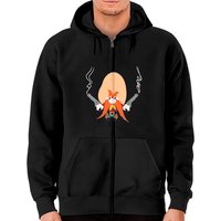 Yosemite Sam Back Off Zip Hoodies