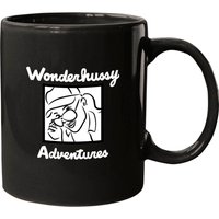 Wonderhussy Adventures White Portrait V-neck Mugs