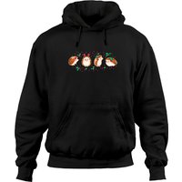 Christmas Hedgehog - Christmas - Long Sleeve Hoodies