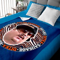 Polish Sausage Bears Ditka Sausage - Chicago - Baby Blankets
