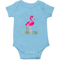 Cute Be Flamazing Pink Flamingo Onesies
