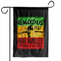 Bob Marley Unisex Garden Flags: Movement