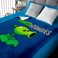 Peashooter Design | Plants Vs Zombies - Videogames - Baby Blankets