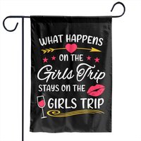 Girls Trip Garden Flags - Fun Decor For Your Yard