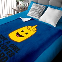 Mustard Bottle Baby Blankets Just A Girl Who Loves Mustard